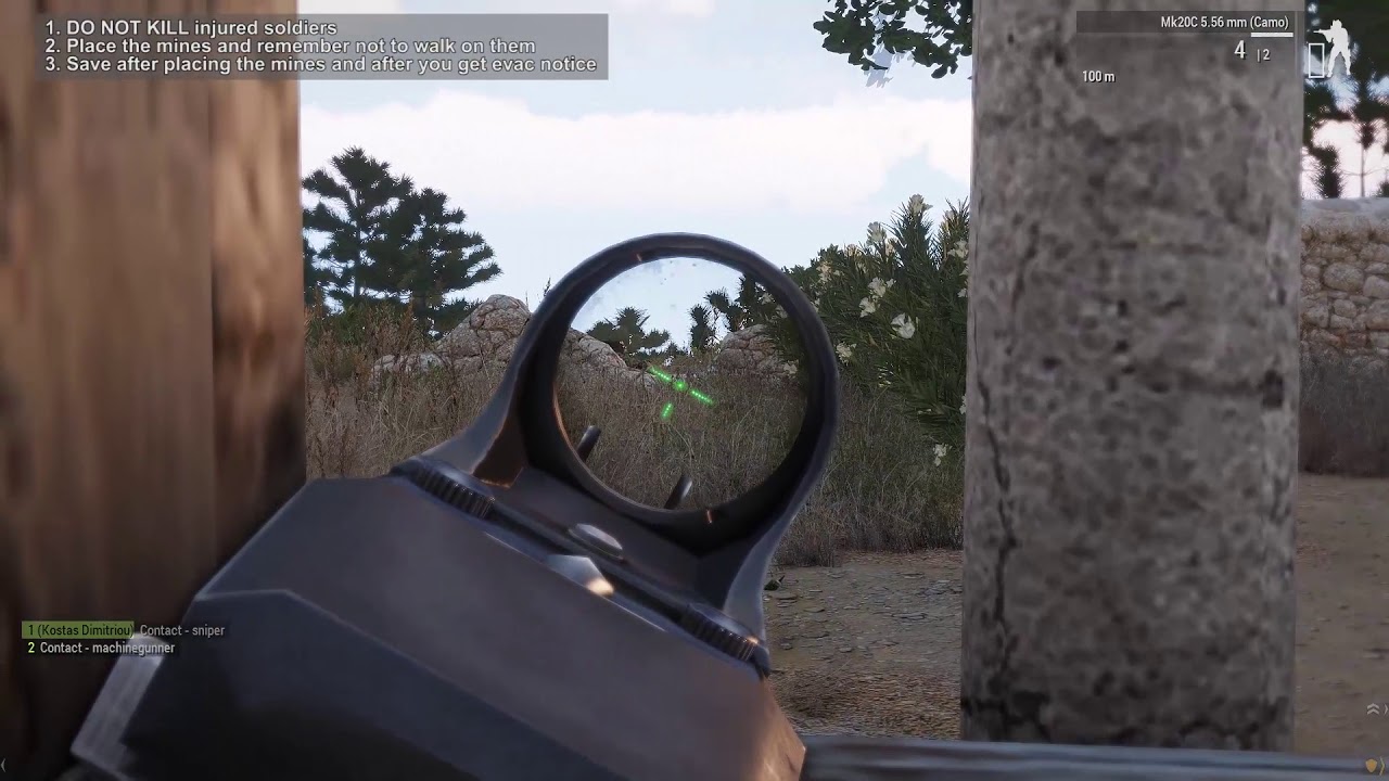 Arma 3 Achievement - Humanitarian (The Major mission walkthrough)