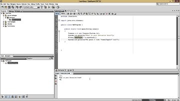 Java Basics | User Input - Using Scanner & JOptionPane