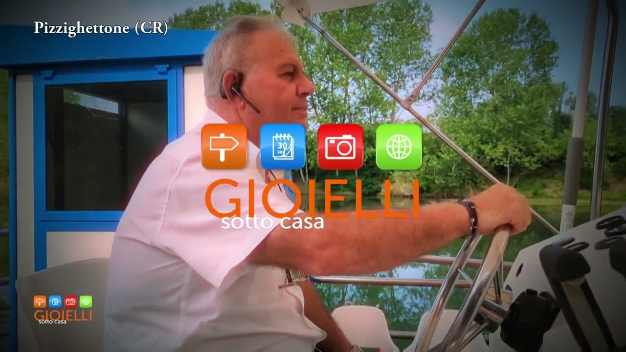 Gioielli sotto casa Pizzighettone la navigazione dell'Adda