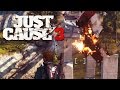 Just Cause 3 Exclusive Gameplay - EPIC TRAIN CRASH & HIGHEST POINT