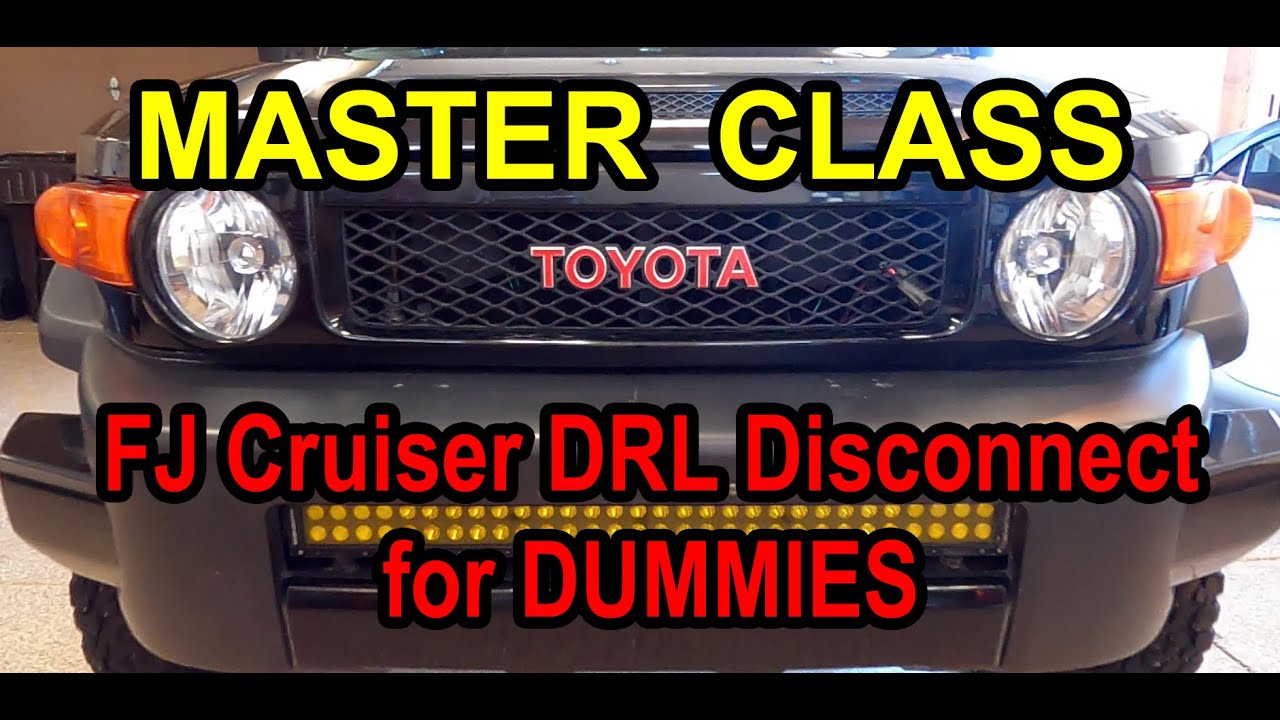 МАСТЕР-КЛАСС FJ Cruiser | Отключение ДХО | ⌛Супер быстро и просто👍🏻