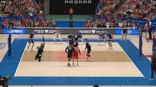 : Volleyball : Japan - France 3:1 FULL Match 2023