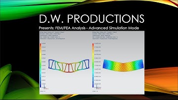 Siemens NX 10 - FEM/FEA Analysis - Advanced Simulation Mode