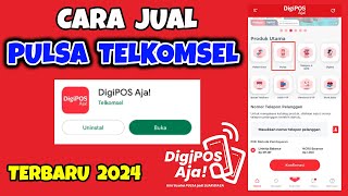 CARA JUAL PULSA PAKAI DIGIPOS AJA TERBARU