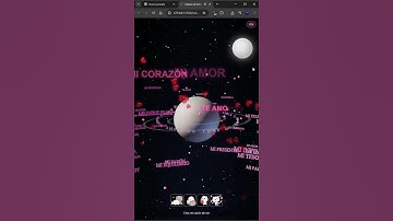 Galaxia De Amor #programación #htmlcss #javascript #desarrolloweb #animation #code #free #love