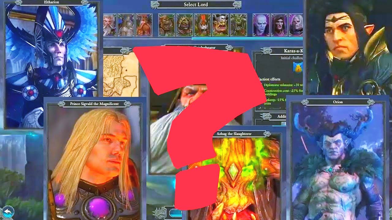 best mortal empires campaign legendary lord best mortal empires campaign legendary lord