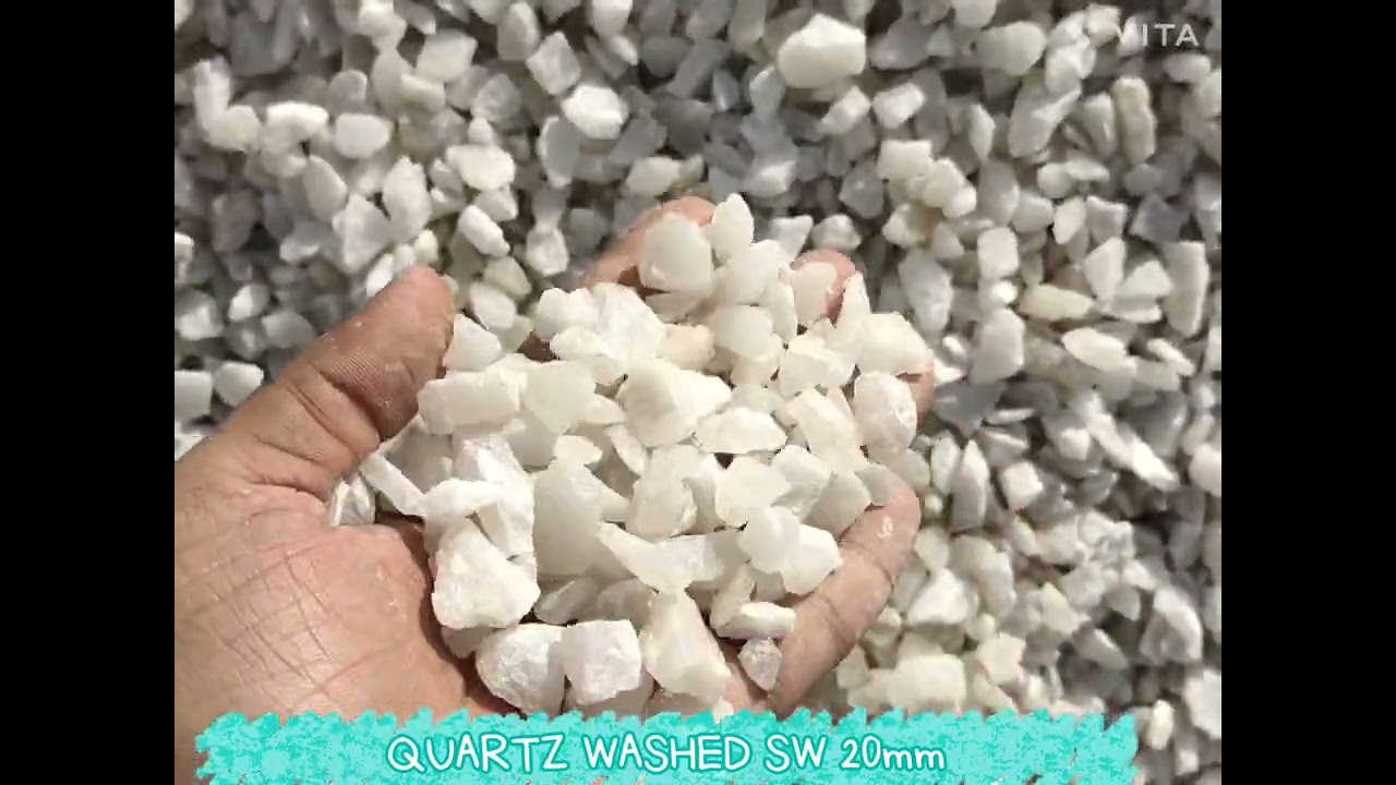 Pure White Quartz Lumps | High Demand in Glass & Ceramic Industry