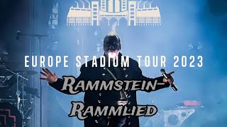 Rammstein Rammlied (Tour Version 2023) +long Intro #viral #foryou #foryoupage #rammstein #viralvideo