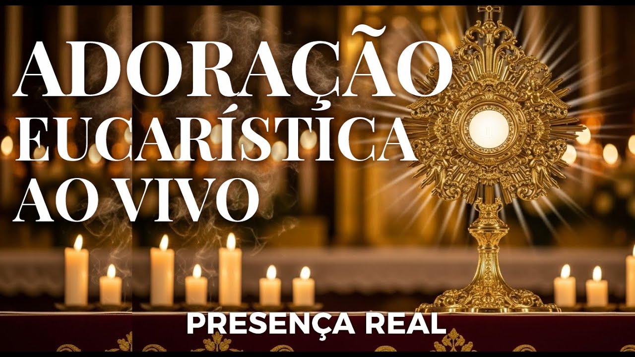 Adoração ao Santíssimo AO VIVO ✝️ Presença Real de Jesus | 15 Músicas Católicas