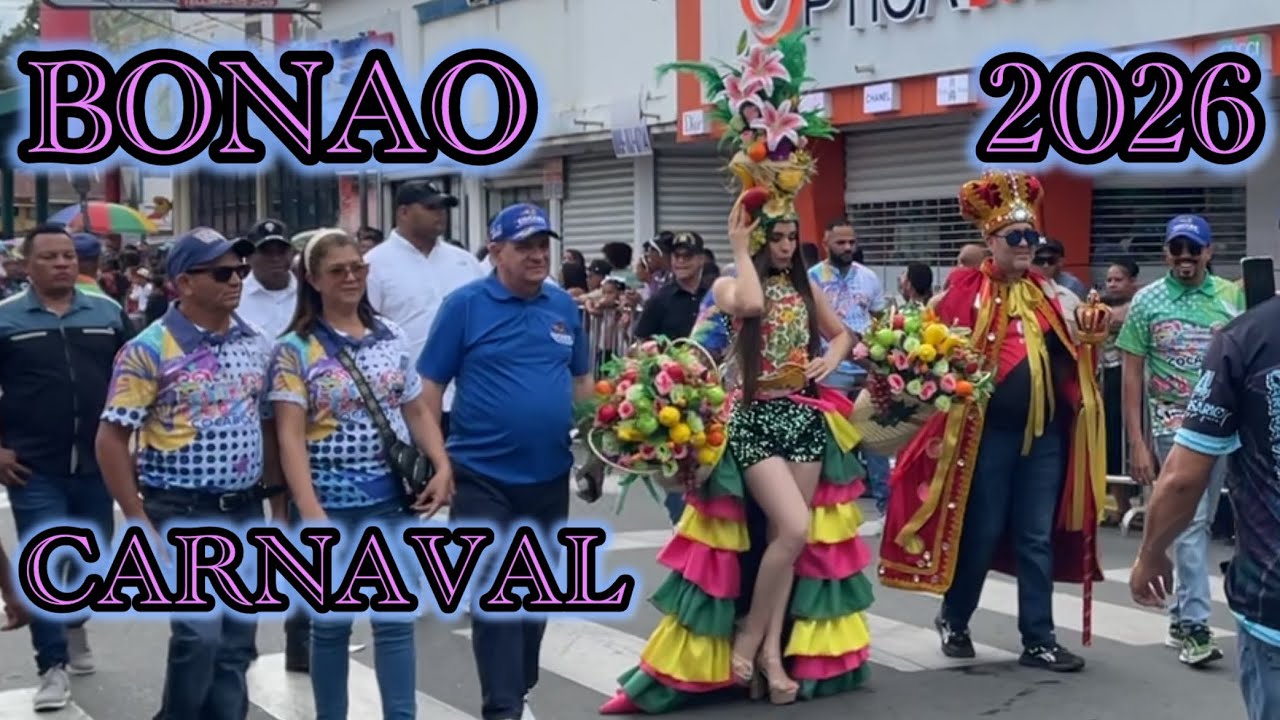 Recorrido Bonao Primera salida mácarao bonao carnaval 2026 #carnaval2026bonao #bonao #carnaval