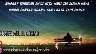 Booster 1 menit ust abdul somad - nikmat terbesar yang sesungguhnya