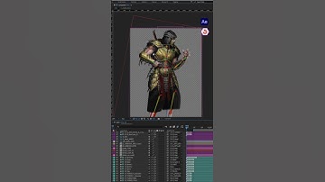 Exploring Duik Angela Rigging technique powered by After Effects #animation #2d #aftereffects