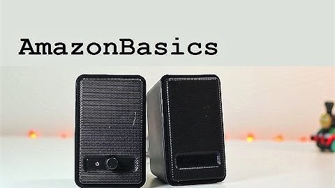 AmazonBasics USB Speakers A100 Review