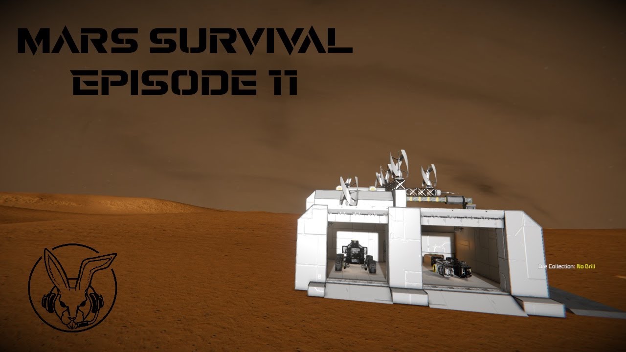Space Engineers Mars Survival (Episode 11) - The Scout Rover - YouTube