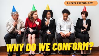 Why Do We CONFORM? | AQA Psychology | Alevel