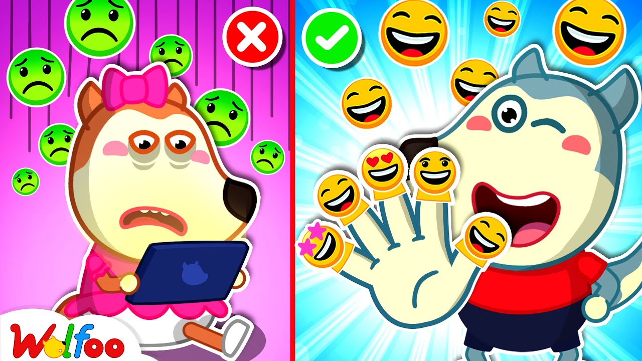 НОВИНКА | Учимся полезным привычкам и здоровому питанию | У Люси оспа от наклеек | Канал Wolfoo |...