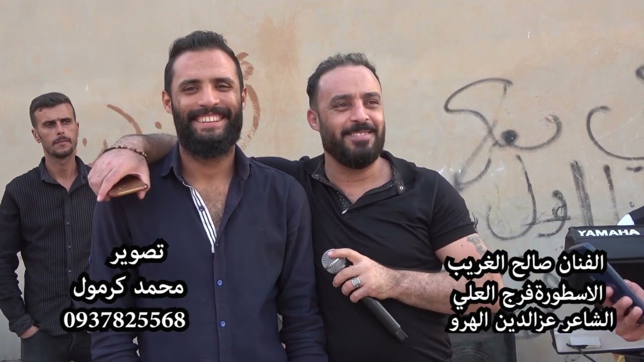 الفنان صالح الغريب .تصوير محمد كرمول