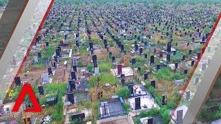 Russia's giant cemetery: Severnoye Kladbishche in Rostov-on-Don