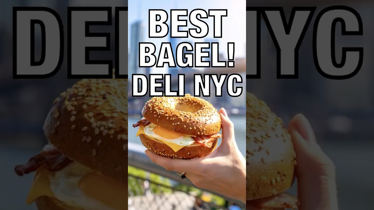 Breakfast bagel near me best deals NYC for breakfast bagels eggs #bagel #breakfast #Shorts #Foodie Broad Nosh Bagel Deli Catering NYC