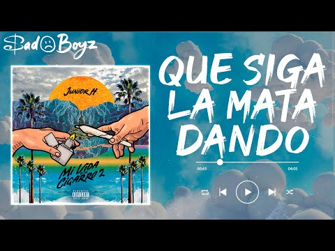 Watch JUNIOR H - QUE SIGA LA MATA DANDO (letra) on YouTube