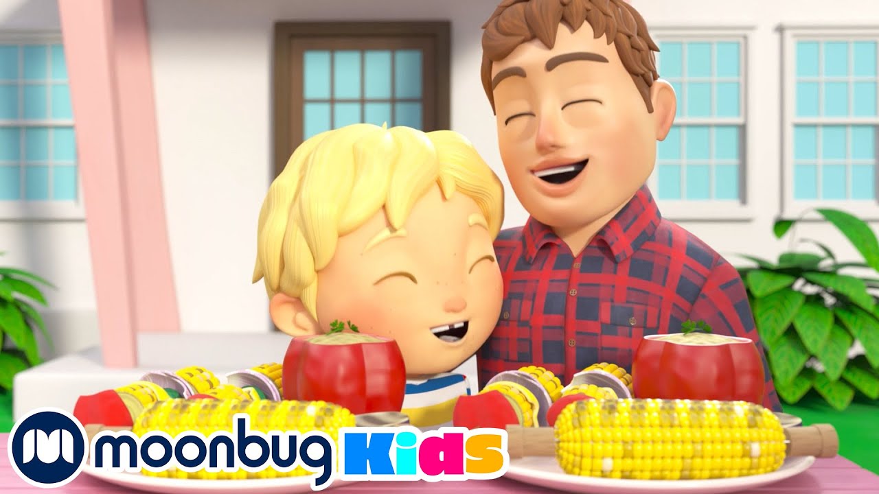 ⁣Father's Day | Cartoons & Kids Songs | Moonbug Kids - Nursery Rhymes for Babies