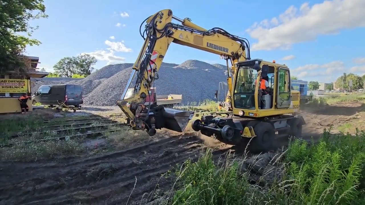 Demontaż torów w Łomży