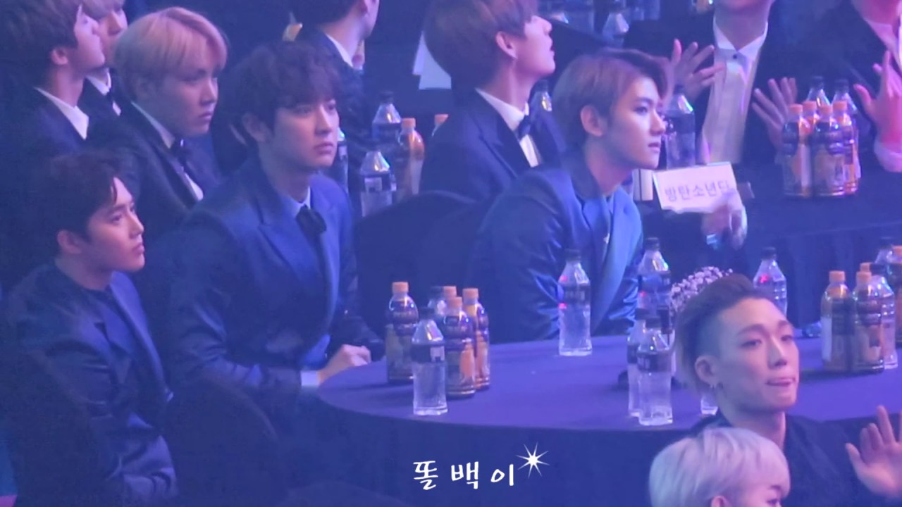 170119_서울가요대상 exo 백현 수호 찬열 -( 불장난, 붐바야 )reaction