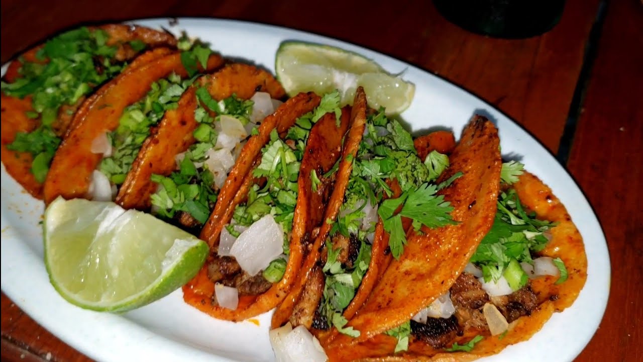 Tacos de Tortilla Roja Papantla, Veracruz YouTube
