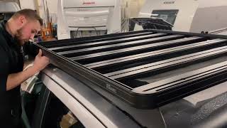 Équipement Dune Galerie De Toit, Hard-Top Et Barres De Toit Sur Un Isuzu D Max Bjmtech Loisirs