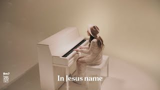 Vignette de la vidéo "Katy Nichole - "In Jesus Name (God of Possible)" (Piano Version) [Official Lyric Video]"