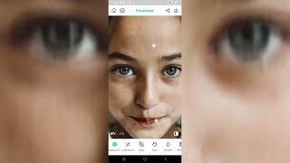 Face Touchup in #facetune app | reshape face, skin smooth, face editng | chehre ko thik kaise kare screenshot 1