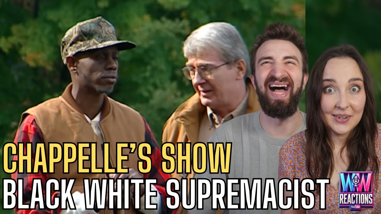 BRILLIANT! JUST BRILLIANT!┃Chappelle's Show - Black White Supremacist┃REACTION