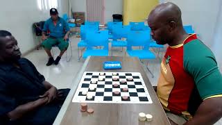 GMI Wayne 'Shines' Reid vs Jermaine 'Tiger' Delattibudiere (Game 1) Draughts in Jamaica screenshot 5