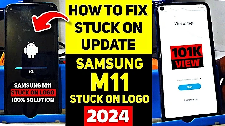 How to Fix Stuck on Logo Samsung M11 After Update Phone | 2024