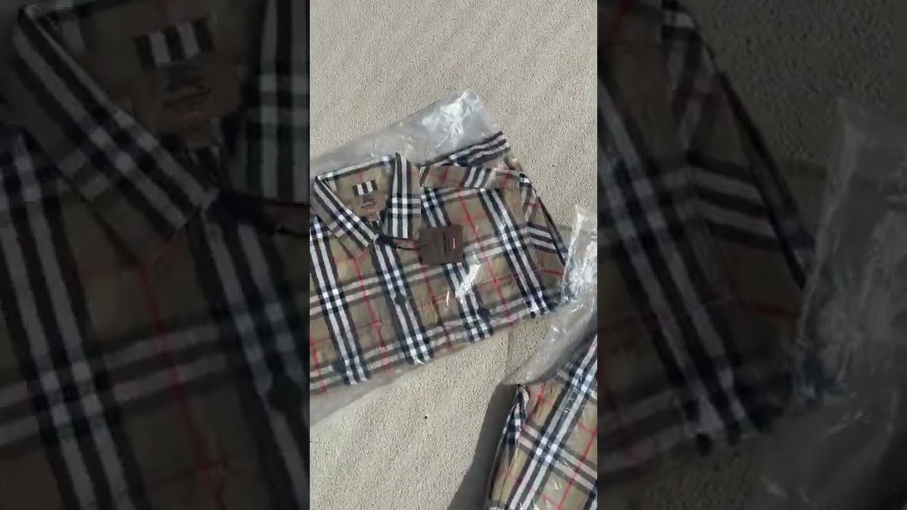 Burberry Supreme week 3 SS22 Jean jacket and pants on the beach