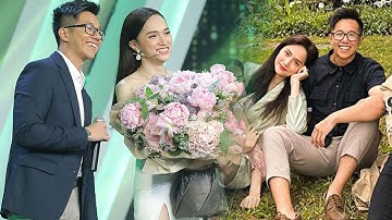 Hoa hậu Hương Giang trao hoa kết đôi với CEO người Singapore