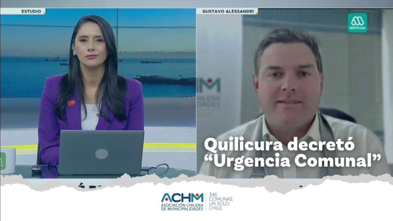 Entrevista Presidente ACHM: Quilicura decretó “Urgencia Comunal”