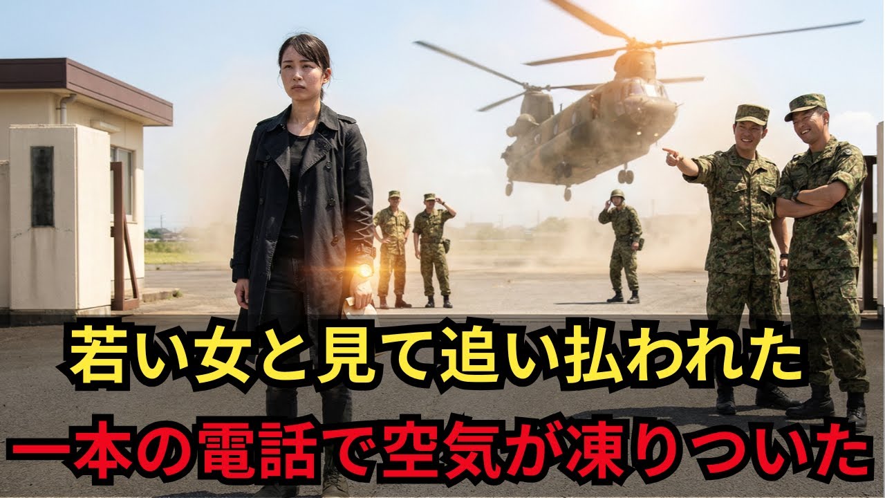 特戦群の甥に会いに来た25歳の叔母──だが彼女を侮辱した幹部は、“一本の電話”で陸将がヘリ出動する事態に
