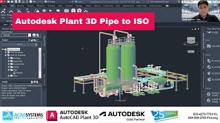 Autodesk Plant 3D Pipe to ISO