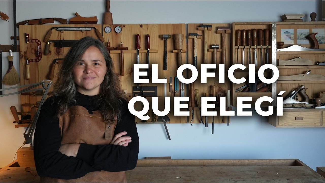 Dejé mi trabajo para dedicarme a trabajar la madera