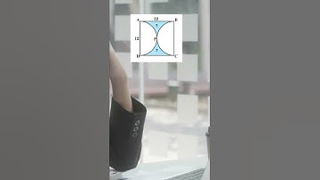 Find the area of the shaded region, if ABCD is a square of side 12 cm, APD and BPC are semicircles.