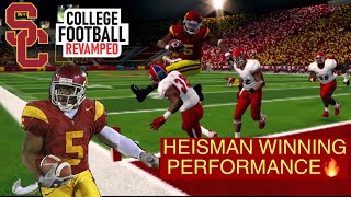 Recreating Reggie Bush’s Heisman Winning Performance (vs #15 Fresno State) College Football Revamped