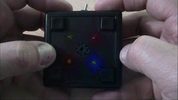 My version of simon game with attiny85 pin 0 to 4 used for 4 switch and  sound