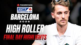 Athlete Statistics PokerStars Open High Roller - Final Day Highlights | EPT Barcelona 2026