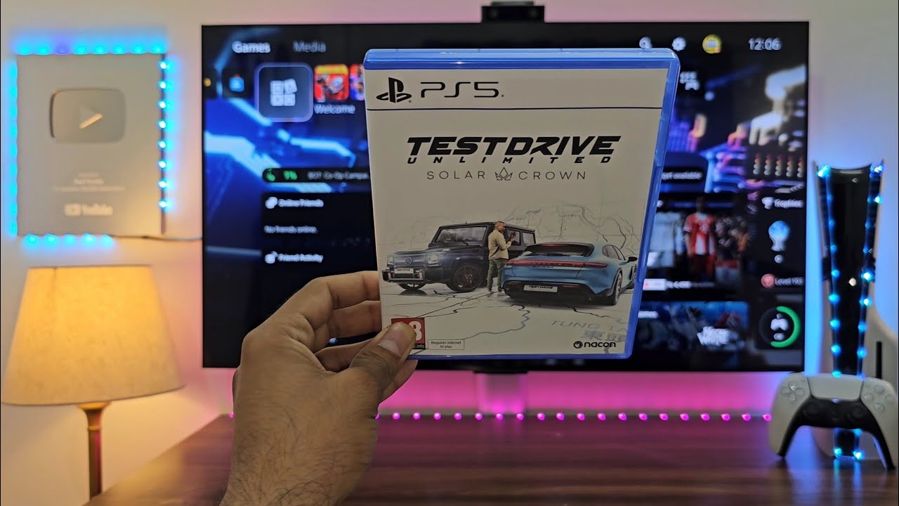 Test Drive Unlimited Solar Crown PS5 (Unboxing + Gameplay)