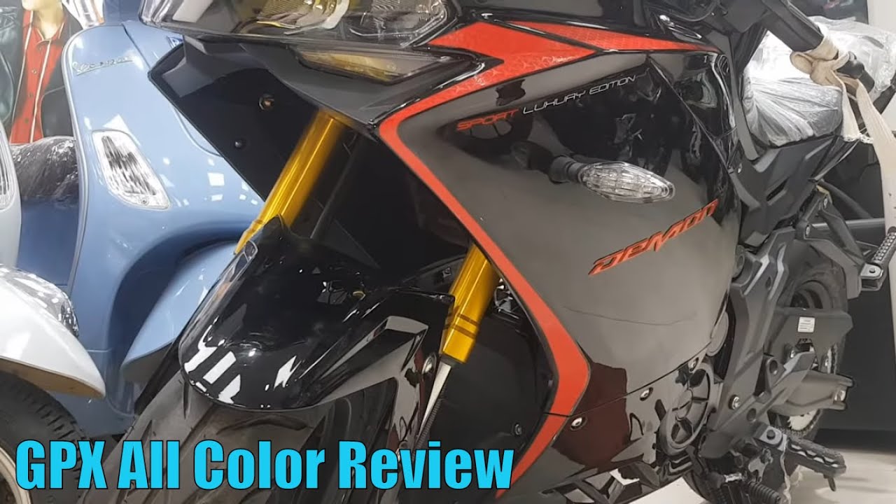 GPX Demon - All Colors Review- [ GPX Demon-150CC ] - YouTube