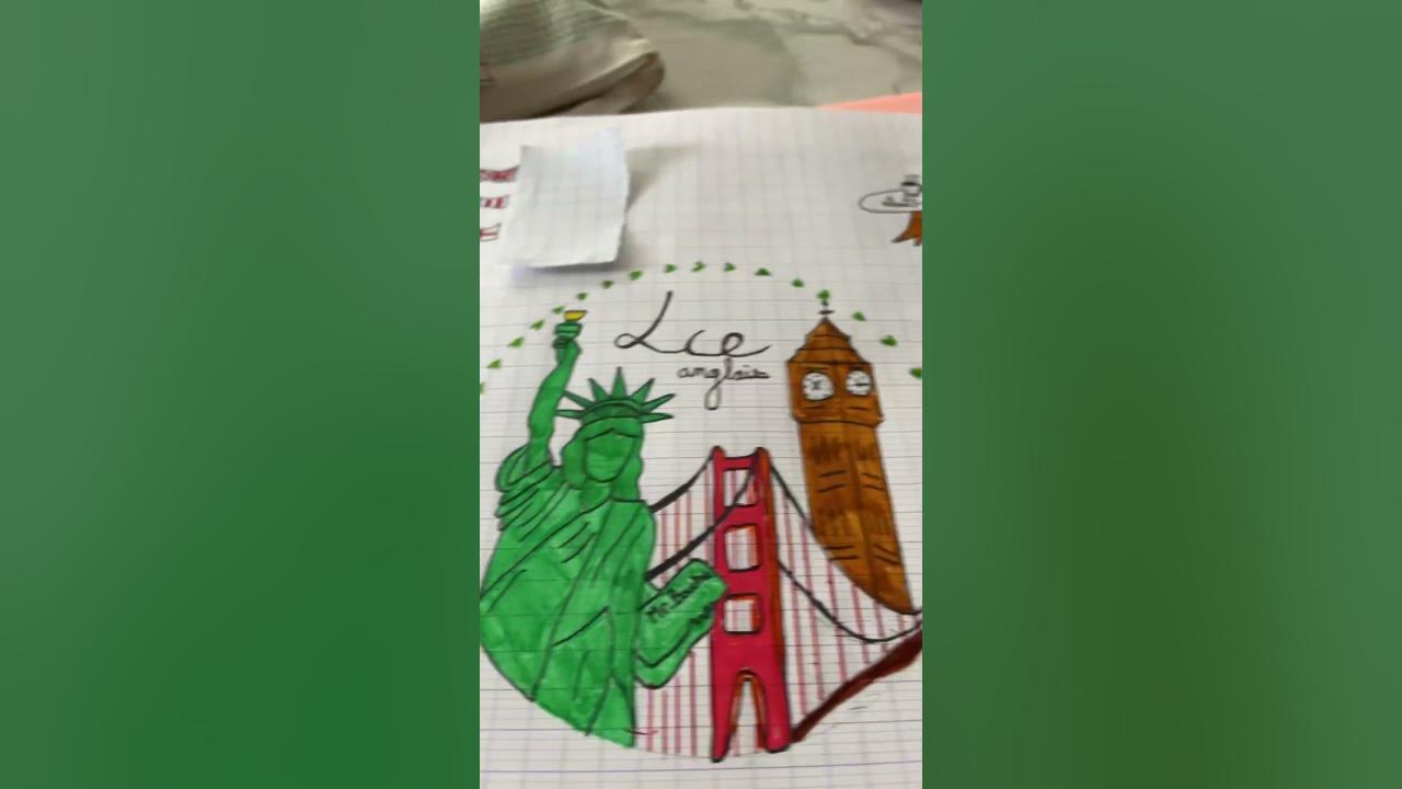 Page De Garde Lce Anglais Ma page de garde de LCE Anglais - YouTube