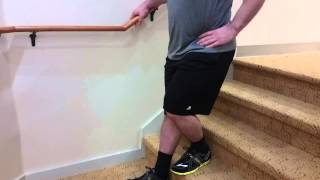 Step down heel strikes