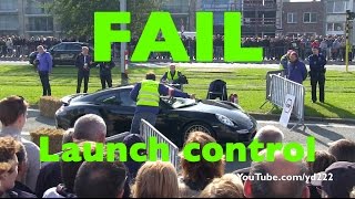 FAIL Porsche 991 Turbo S Launch Control