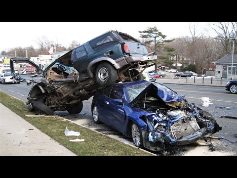 CAR CRAH COMPILATION | USA AND RUSSIA